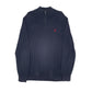 Mens Navy Nautica Knitwear Quarter Zip Jumper