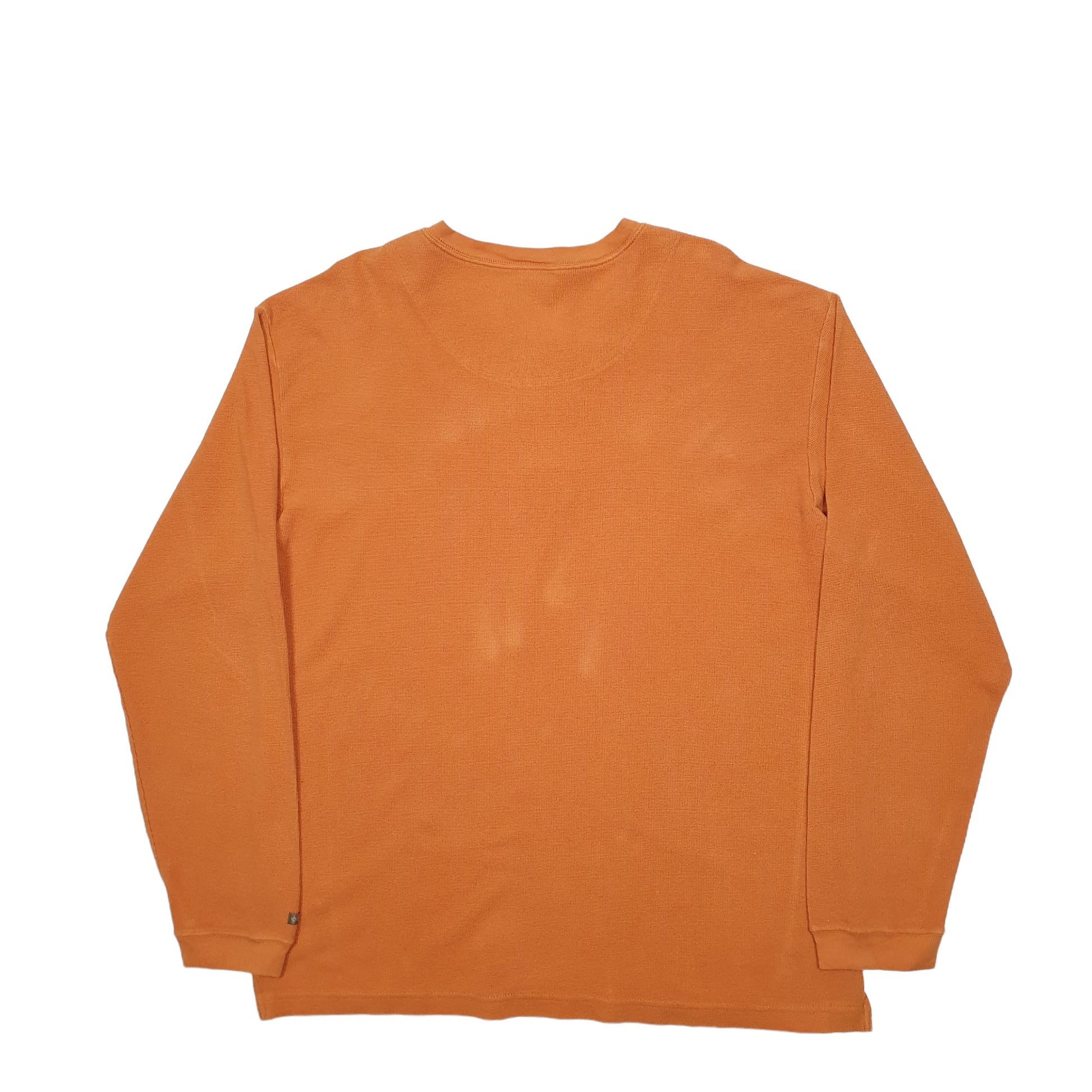 Mens Orange Columbia Sportswear  Long Sleeve T Shirt