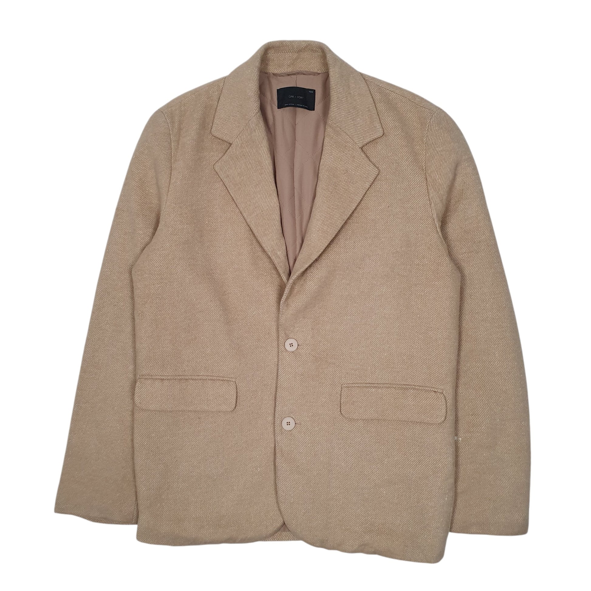 Mens Beige Oak & Fort   Coat