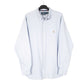 Mens Blue Polo Ralph Lauren Oxford Long Sleeve Shirt