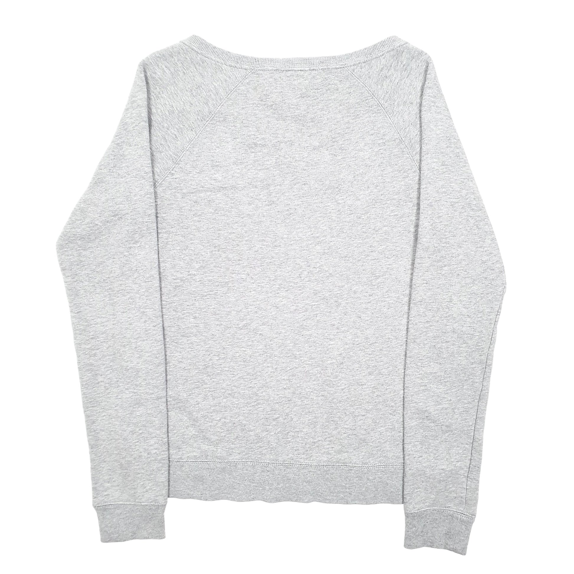 Womens Grey Nike  Crewneck Jumper