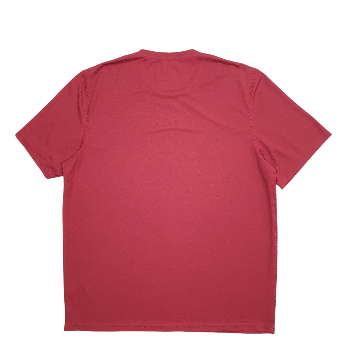 Mens Burgundy Fila  Short Sleeve T Shirt
