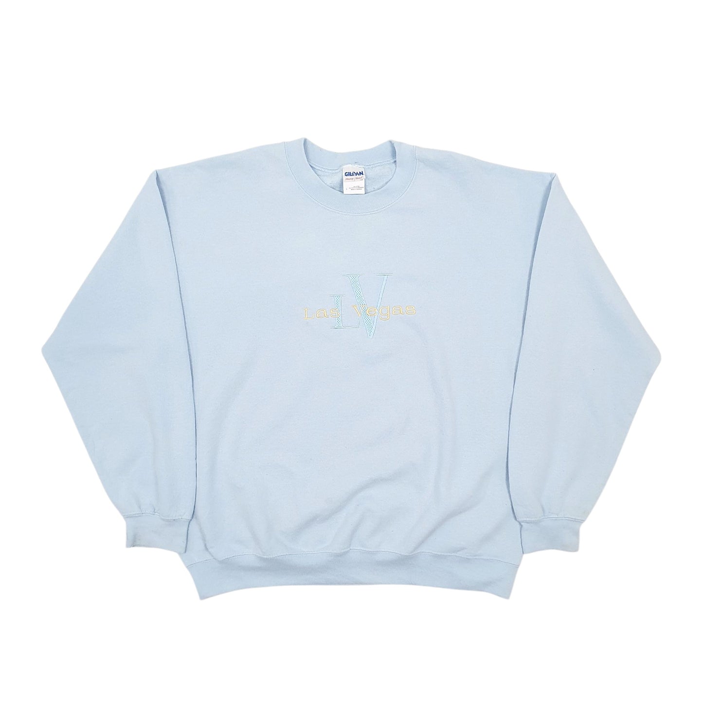 Mens Blue Gilman Vintage Las Vegas Crewneck Jumper