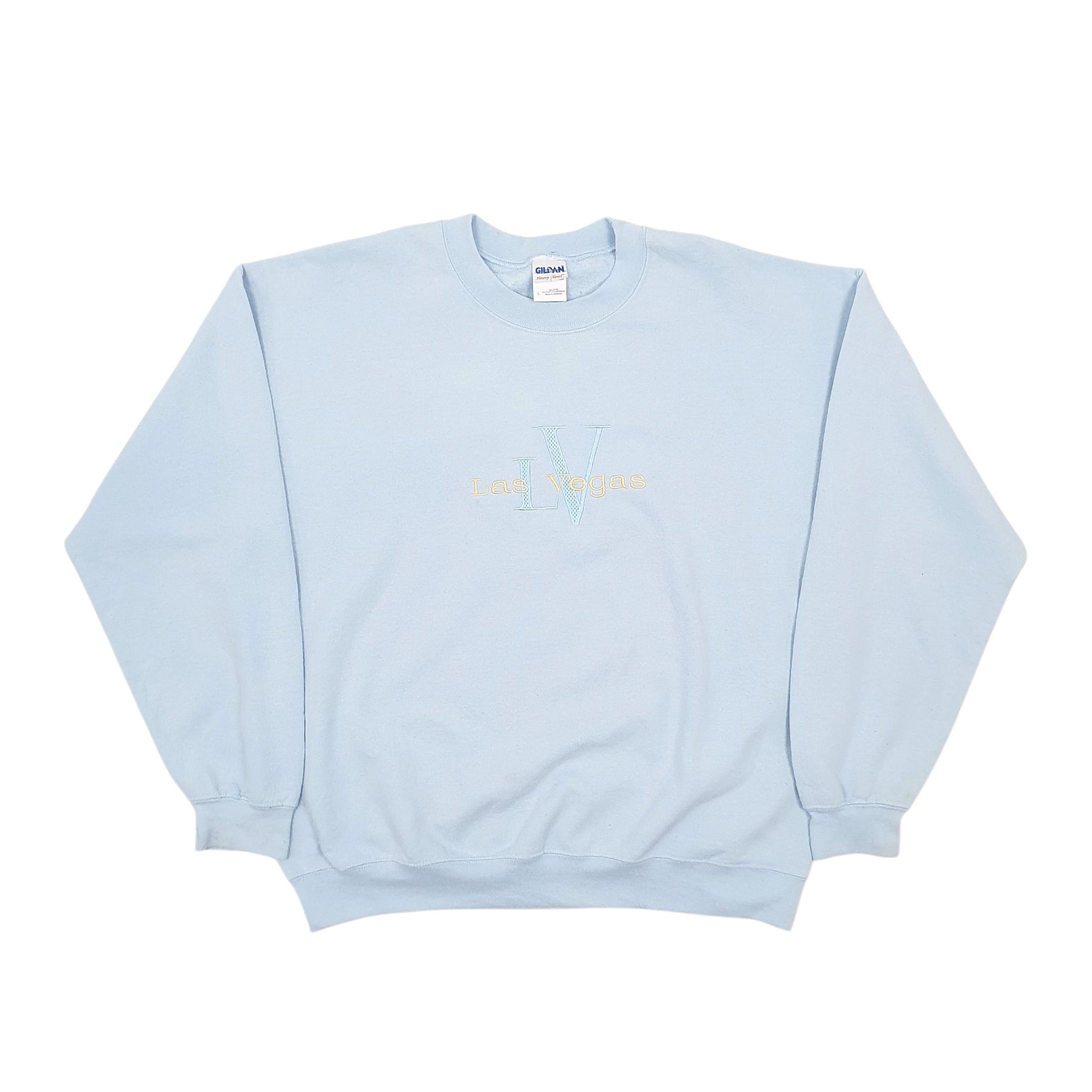 Mens Blue Gilman Vintage Las Vegas Crewneck Jumper
