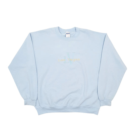 Mens Blue Gilman Vintage Las Vegas Crewneck Jumper