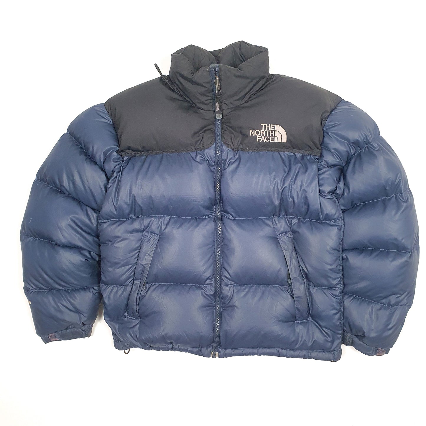 Mens Navy The North Face Nuptse 700  Coat