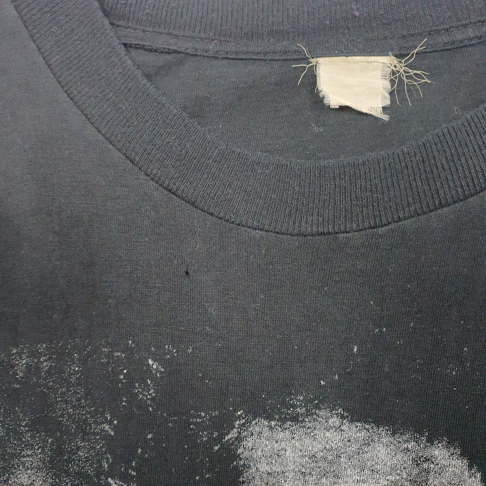 Mens Black Unbranded Single Stitch Vintage 90s Claudio Baglioni Short Sleeve T Shirt