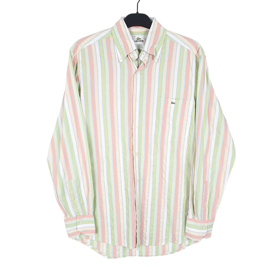 Mens Green Lacoste  Long Sleeve Shirt