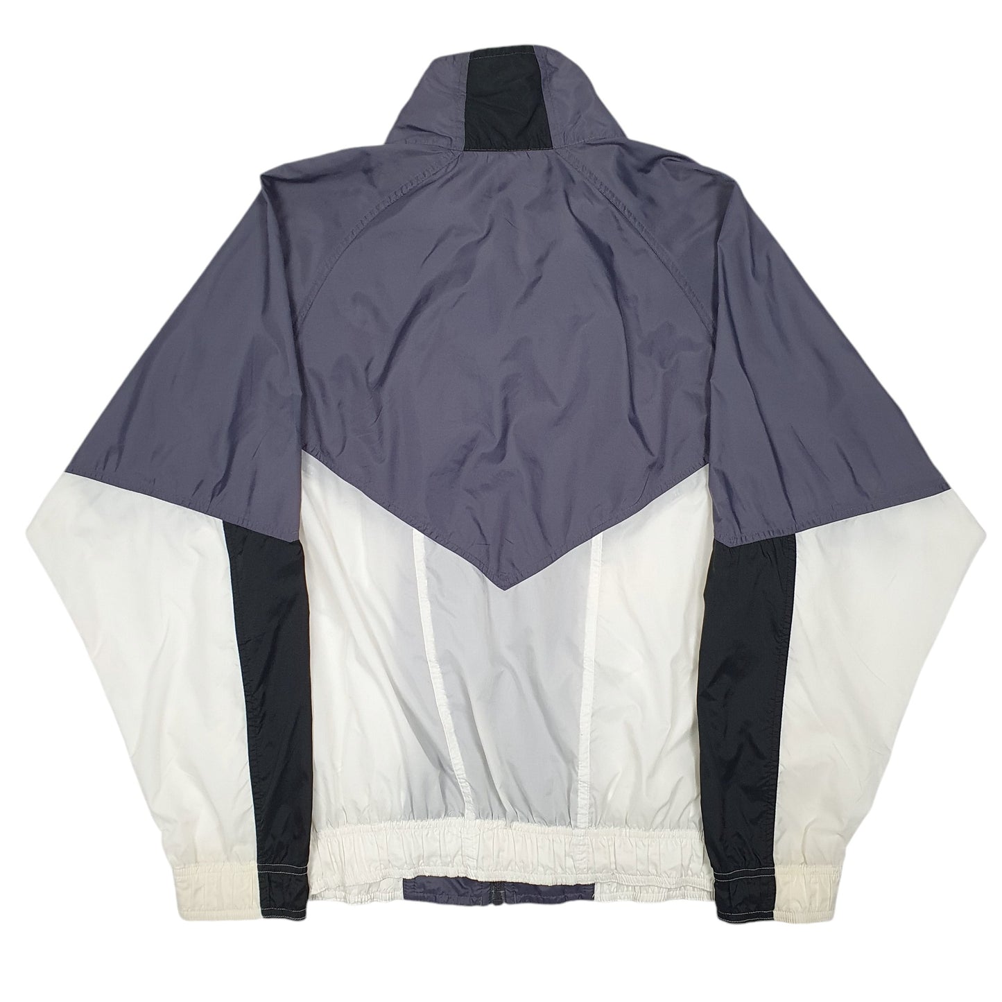 Mens Grey Nike Vintage 80s Shell Suit Top Windrunner  Coat