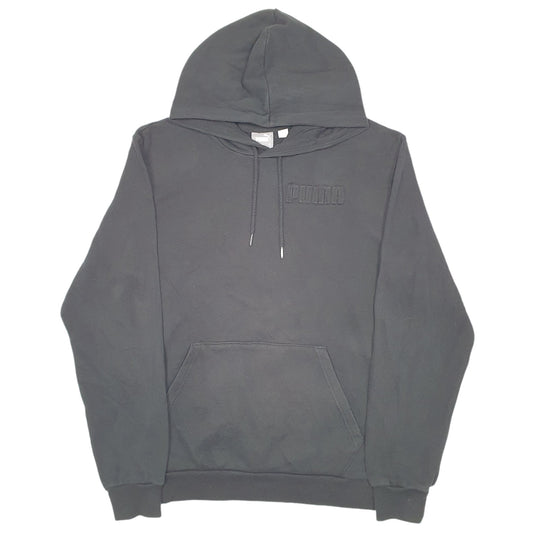 Mens Black Puma  Hoodie Jumper