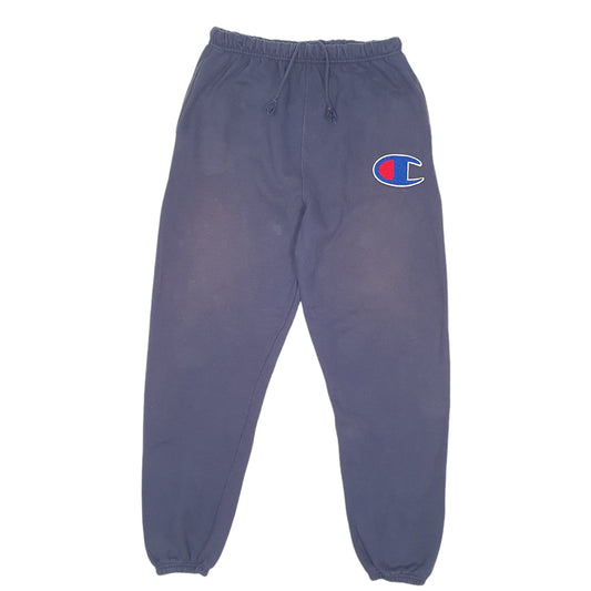 Mens Navy Champion Sweats Track Suit Bottoms Reverse Weave Jogger Trousers