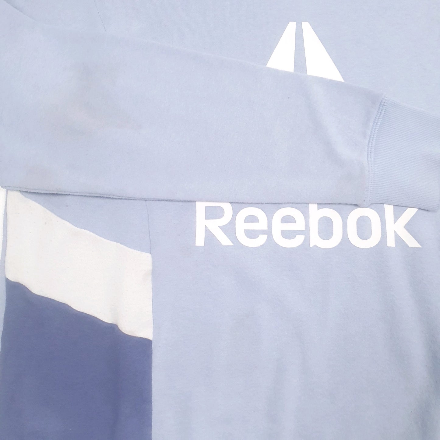 Mens Blue Reebok  Crewneck Jumper