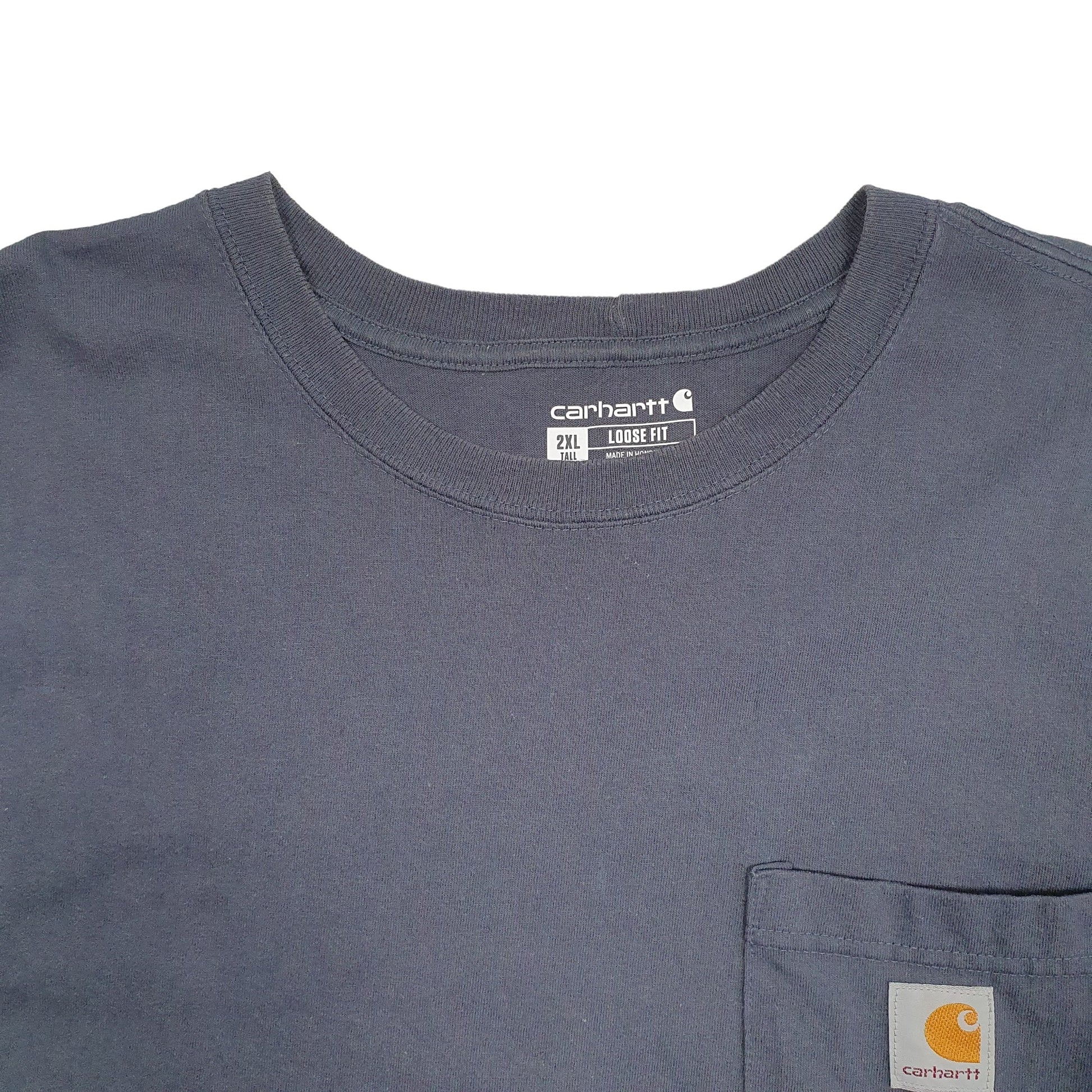 Mens Grey Carhartt  Short Sleeve T Shirt