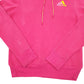 Womens Pink Adidas  Hoodie Jumper