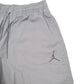 Mens Grey Nike Air Jordan Basketball Active Workout Sport Shorts