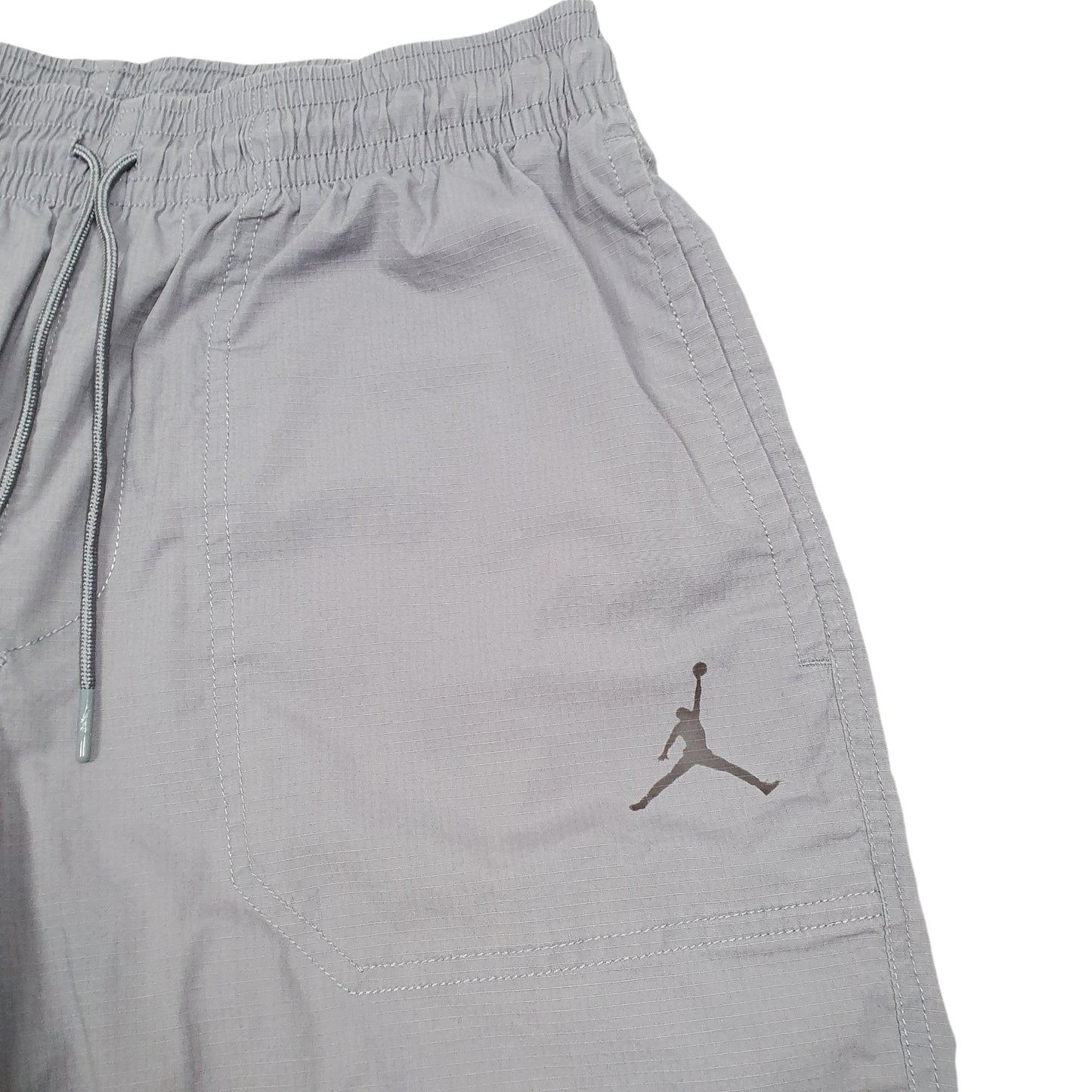 Mens Grey Nike Air Jordan Basketball Active Workout Sport Shorts