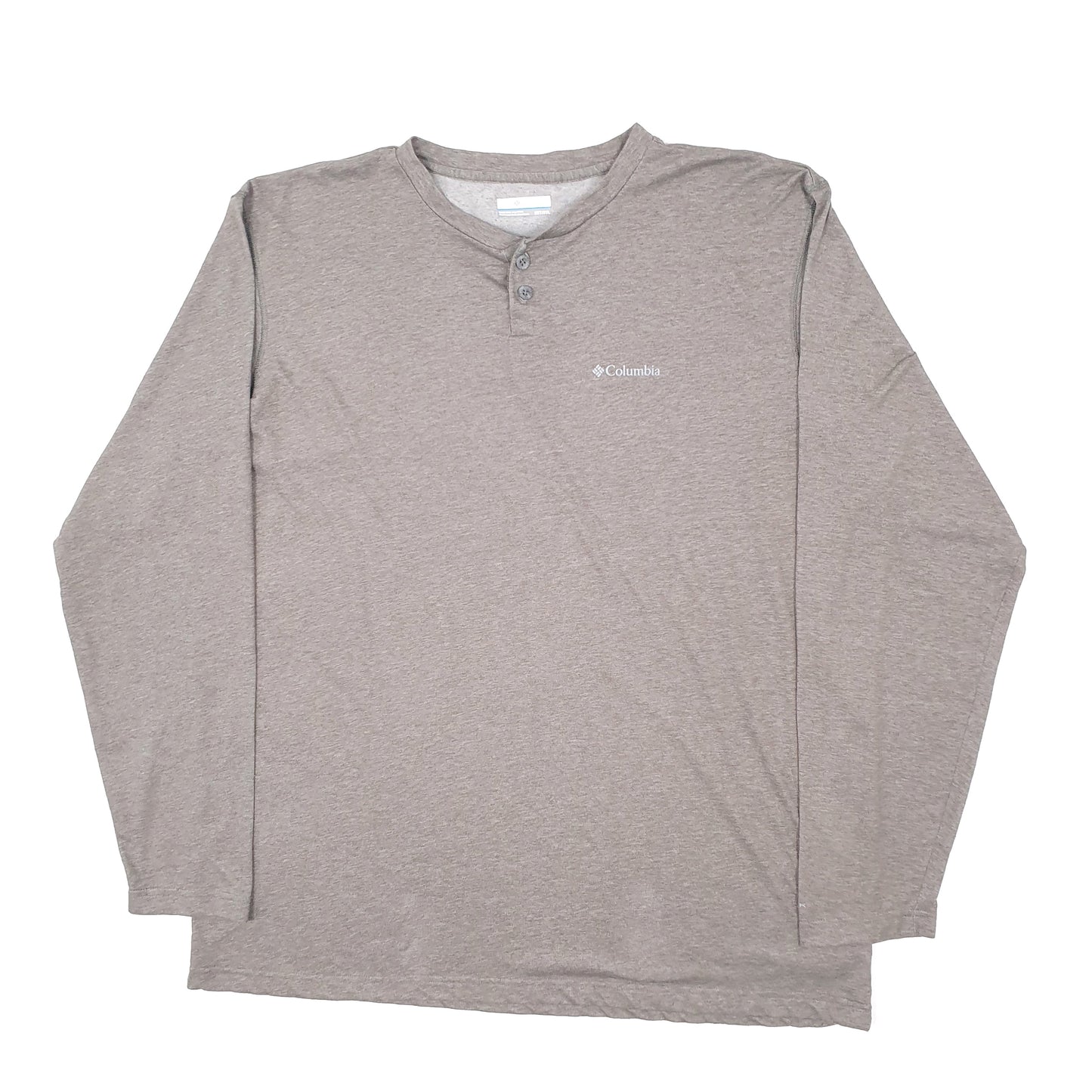 Mens Grey Columbia Sportswear Omni Wick Baselayer Long Sleeve T Shirt