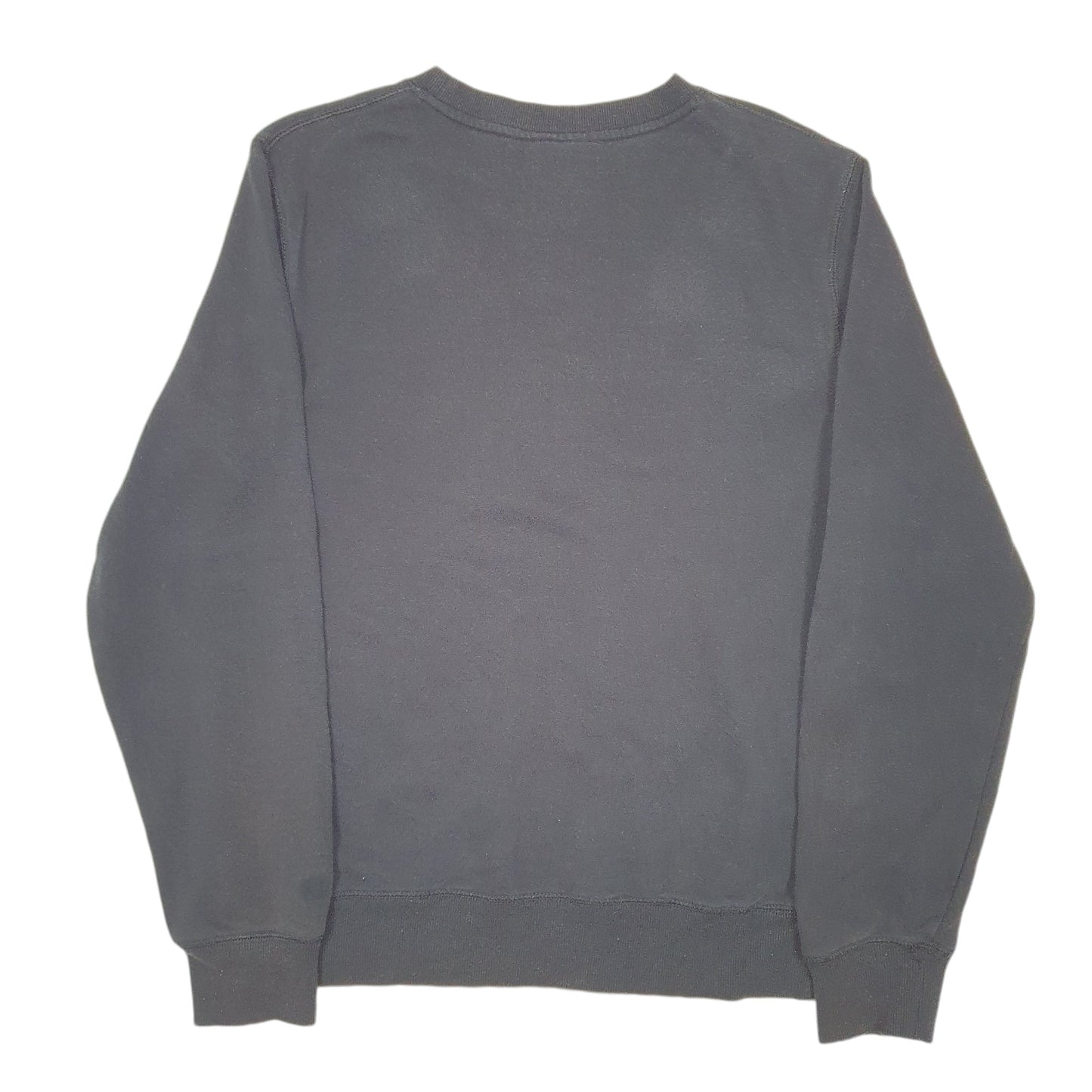 Mens Black Champion Script Crewneck Jumper