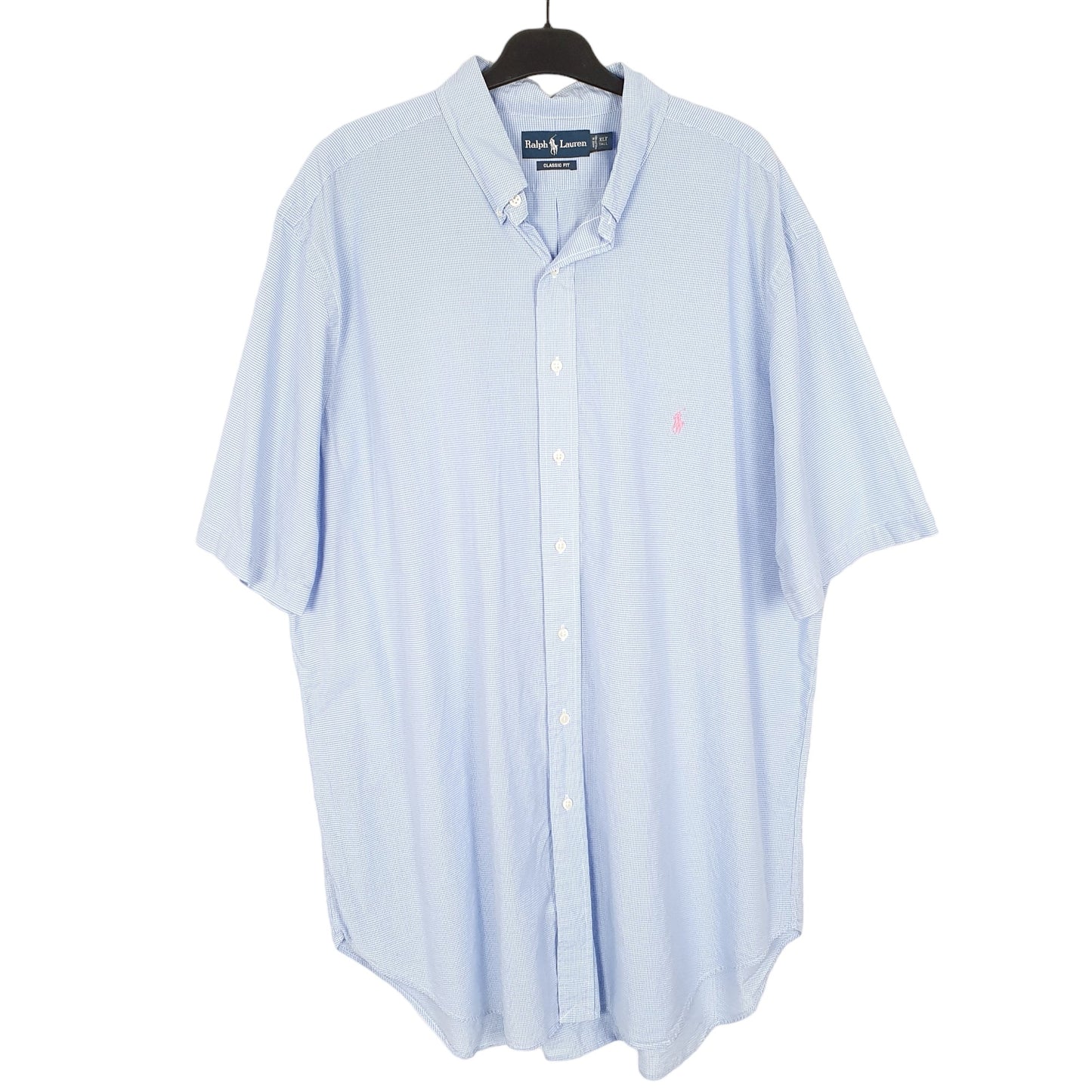 Mens Blue Ralph Lauren  Short Sleeve Shirt