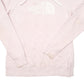 Womens Pink The North Face Spellout Hoodie Jumper