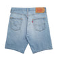 Mens Blue Levis 501 Denim Shorts