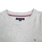 Mens Grey Tommy Hilfiger  Crewneck Jumper