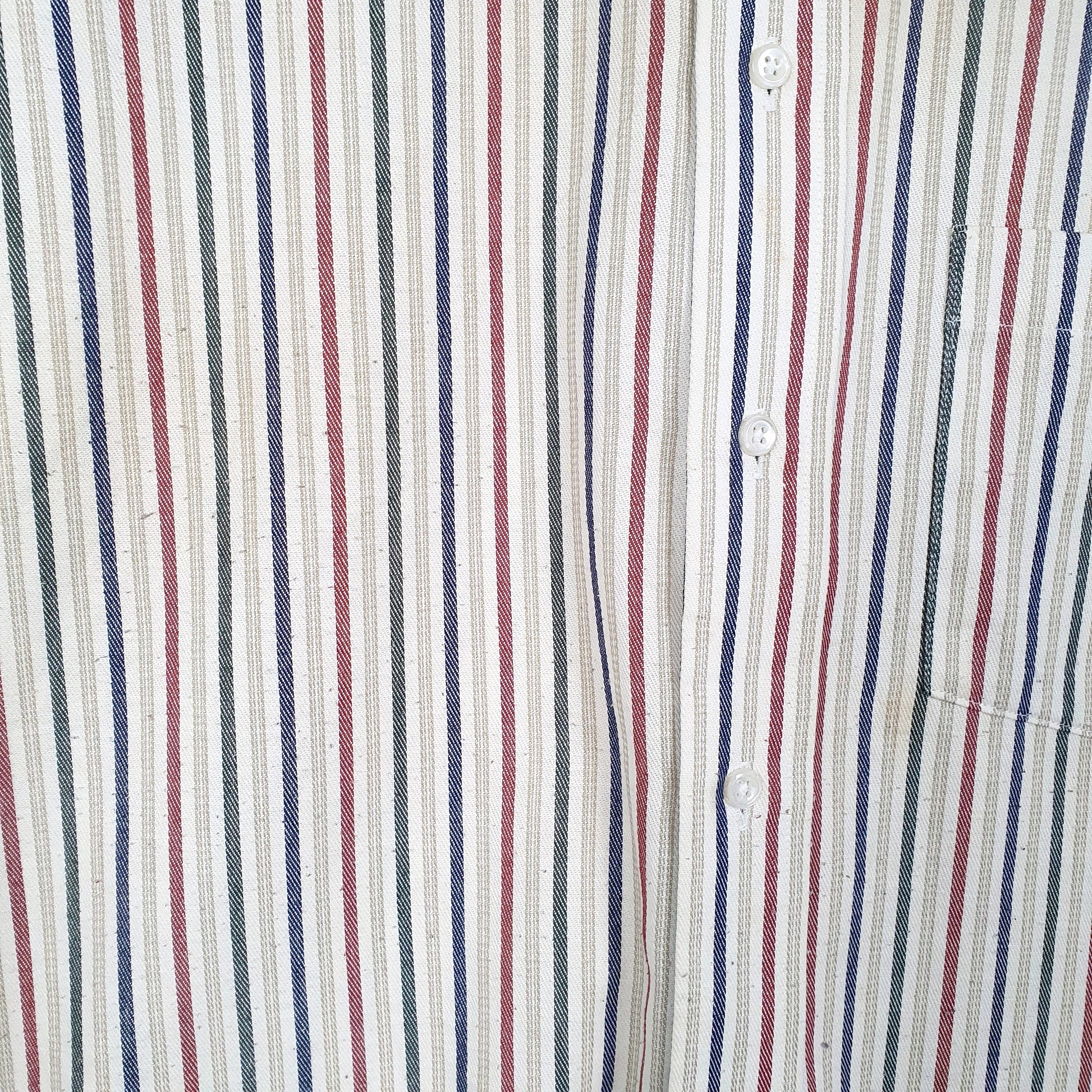 Mens Beige Barrington  Long Sleeve Shirt