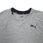 Mens Grey Puma Backprint Short Sleeve T Shirt