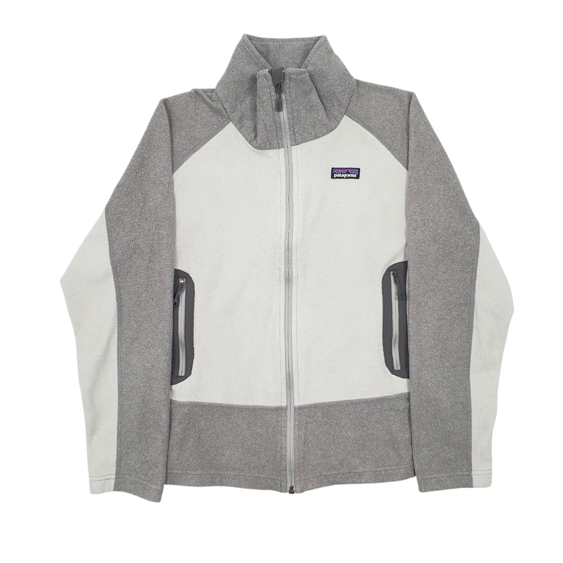 Womens Grey Patagonia  Full Zip Jumper