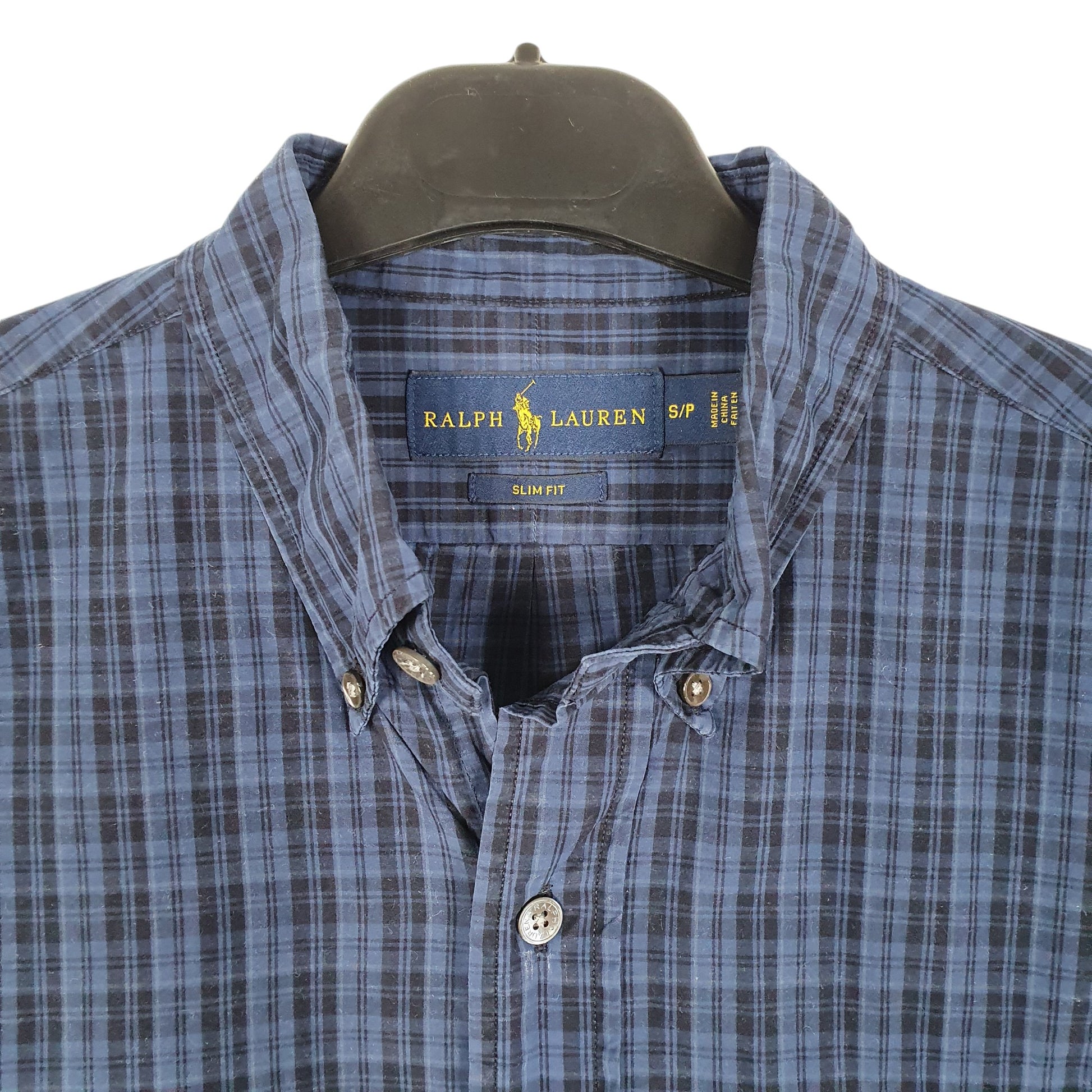 Mens Navy Ralph Lauren  Long Sleeve Shirt