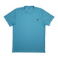 Mens Blue Dickies Active Wear Short Sleeve T Shirt