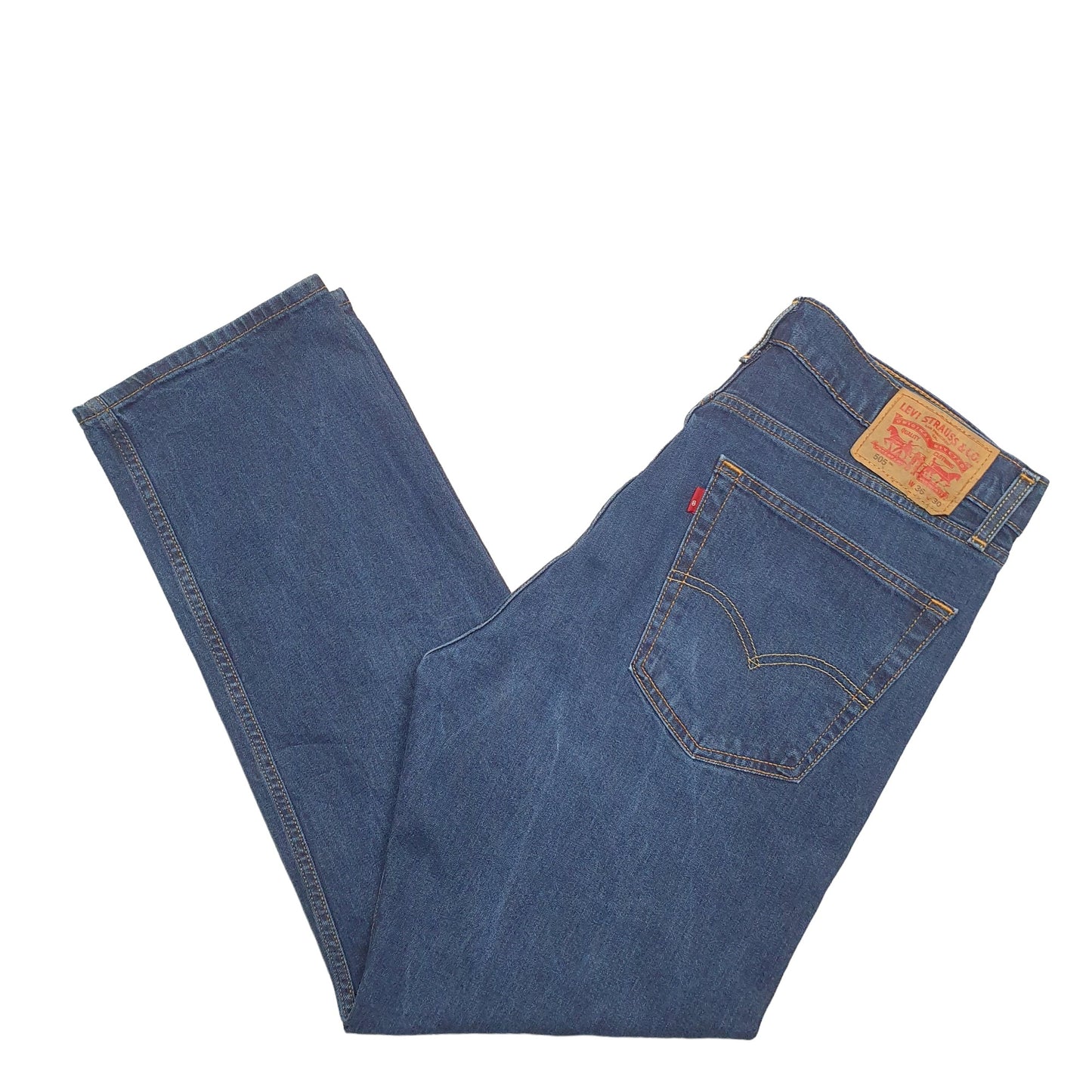 Mens Blue Levis  505 JeansW36 L30