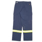 Mens Navy Red Kap Workwear Reflective Cargo Trousers
