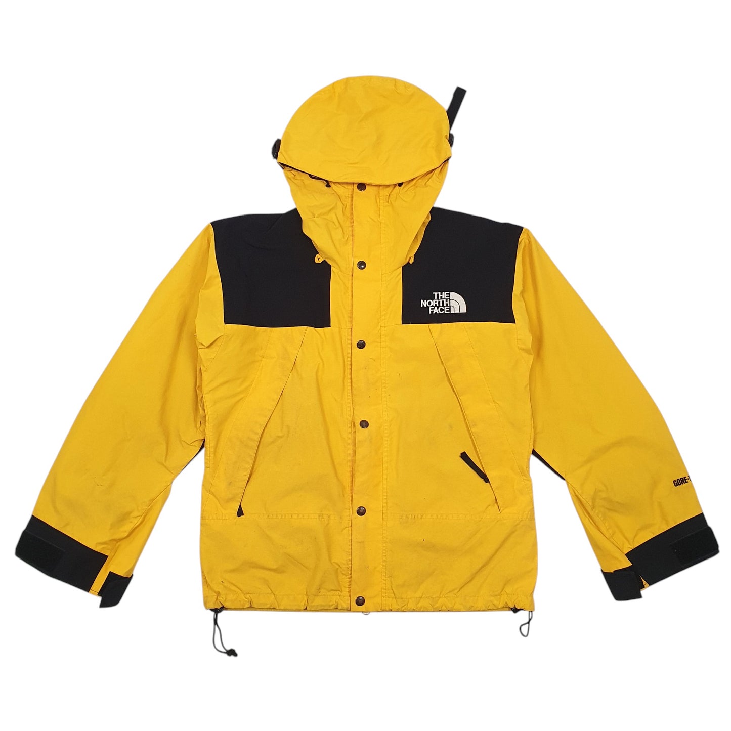 Mens Yellow The North Face Vintage 90s Gore-Tex Classic Colours  Coat