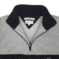 Mens Grey Tommy Hilfiger Vintage 90s Spellout Quarter Zip Jumper
