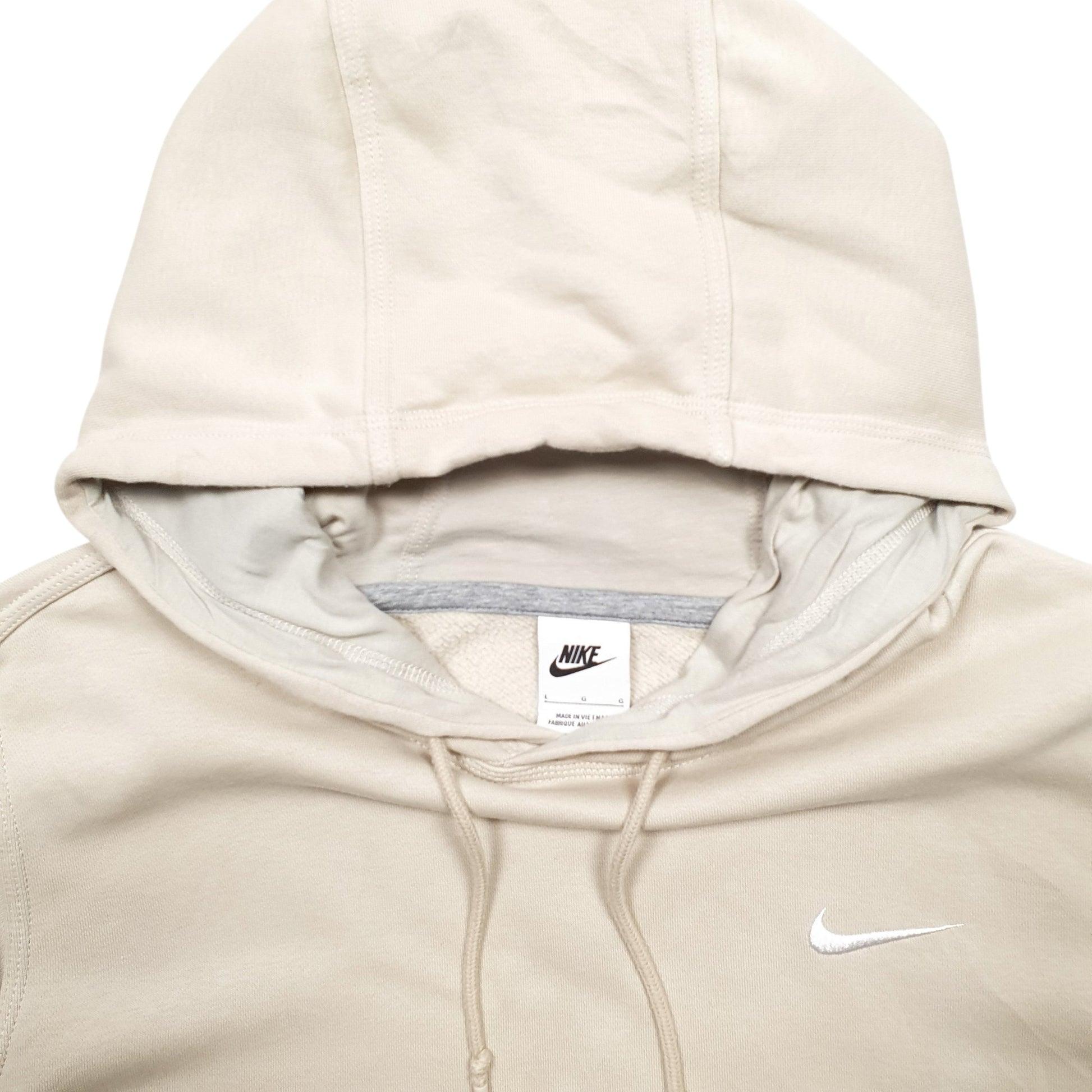 Mens Beige Nike  Hoodie Jumper