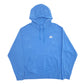 Mens Blue Nike  Hoodie Jumper