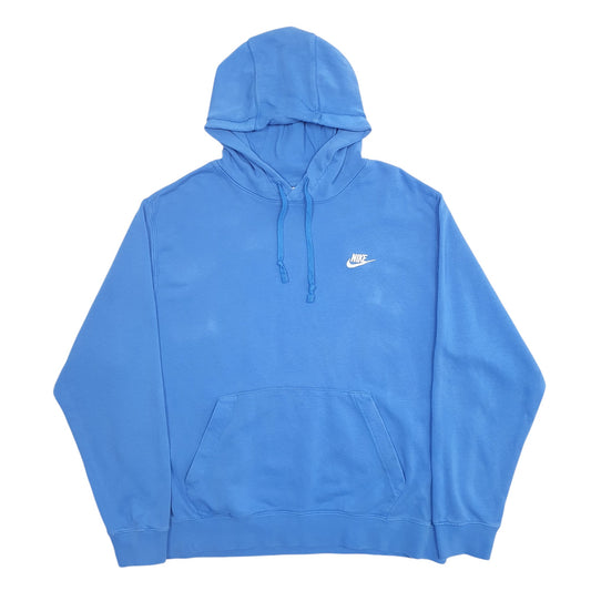 Mens Blue Nike  Hoodie Jumper