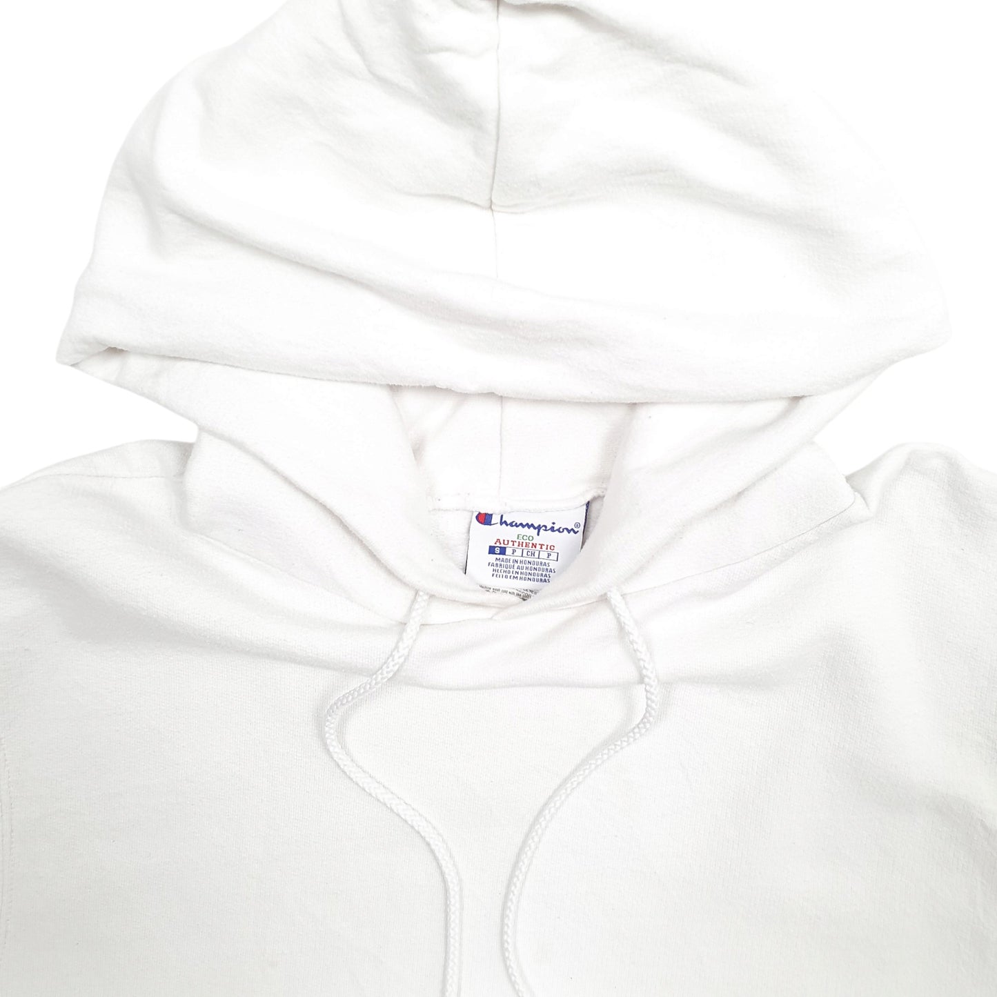 Mens White Champion 2017 Hoodie Jumper