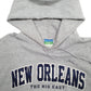 Mens Grey Champion New Orleans Spellout Hoodie Jumper