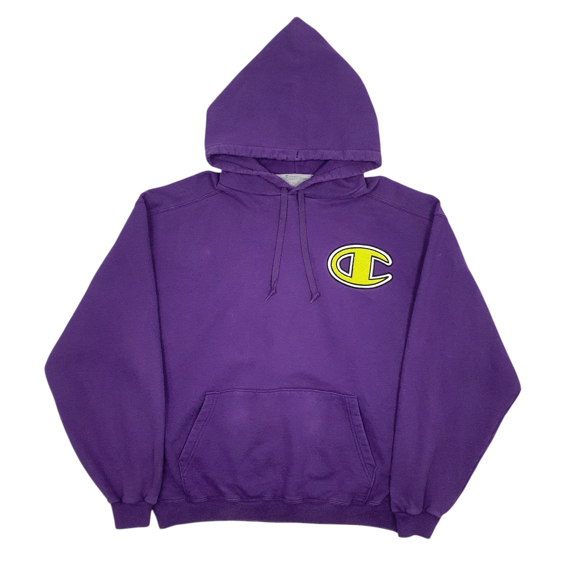 Mens Purple Champion  Hoodie Jumper