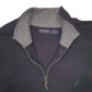 Mens Black Nautica  Quarter Zip Jumper