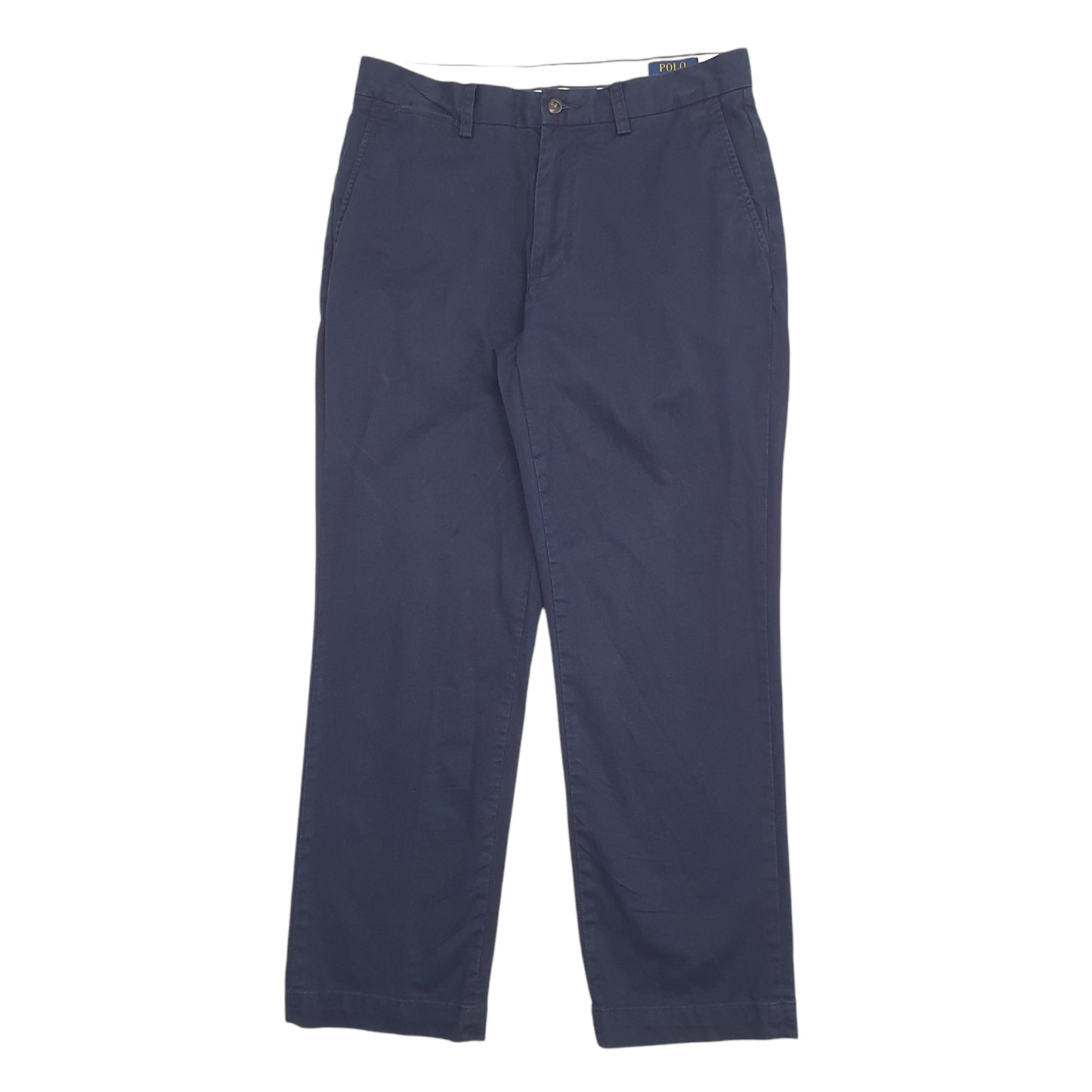 Mens Navy Polo Ralph Lauren Vintage 2000's Chino Trousers