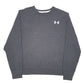 Mens Grey Under Armour  Crewneck Jumper