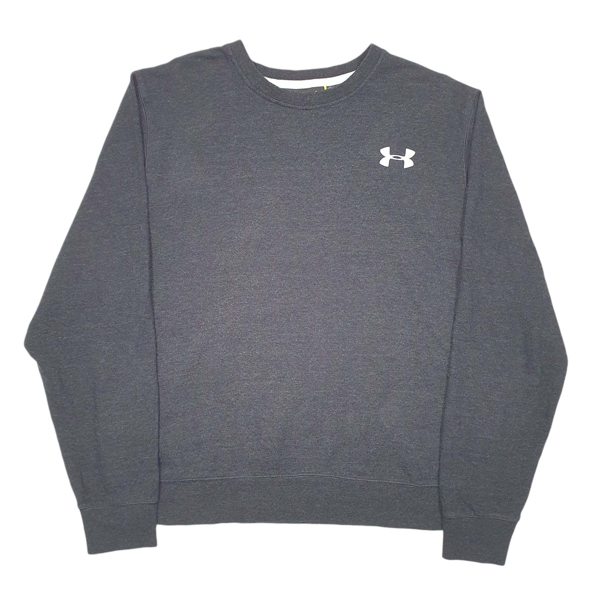 Mens Grey Under Armour  Crewneck Jumper