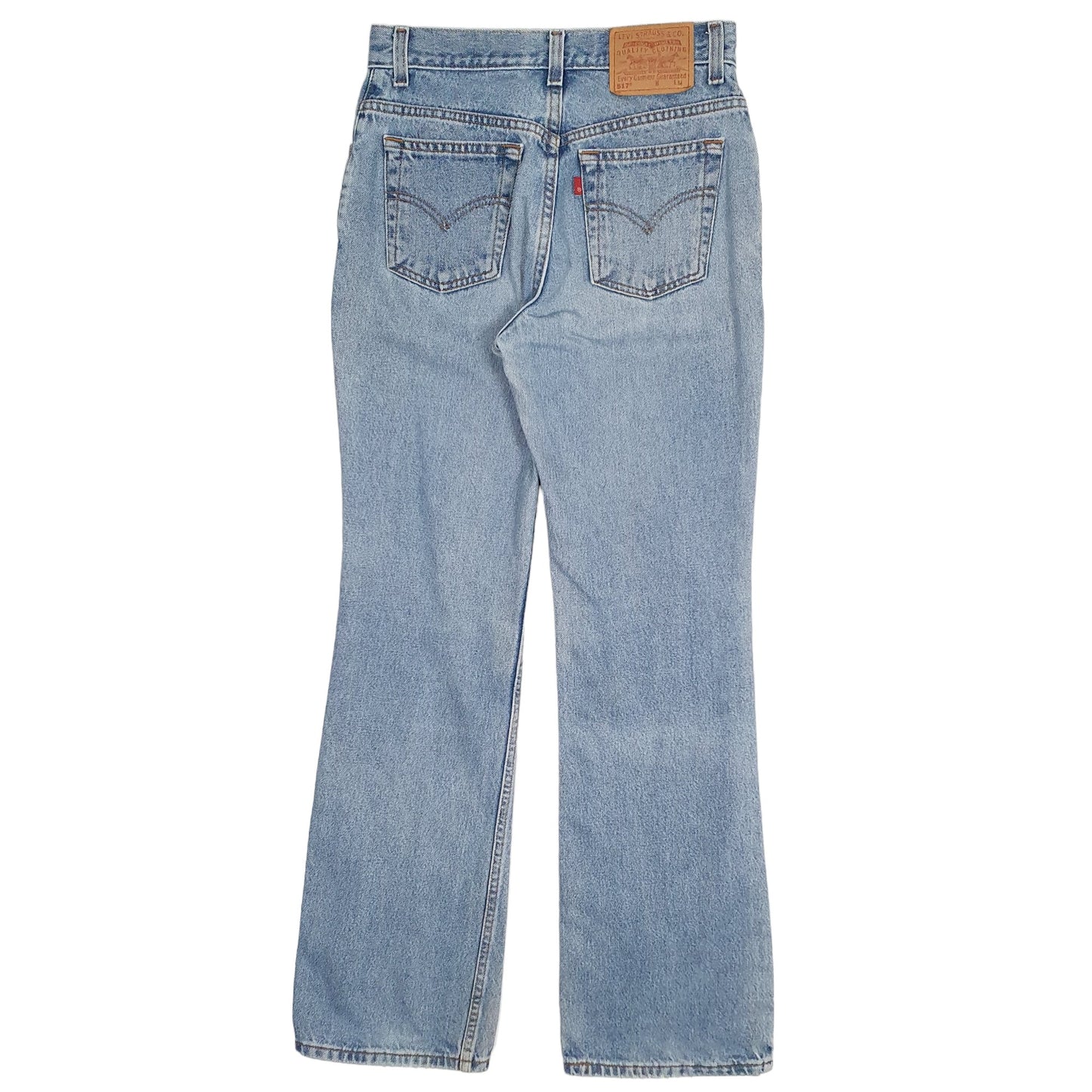 Womens Blue Levis Vintage 1990s Low Rise 517 JeansW28 L32