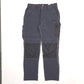 Mens Black Engelbert Steuss  Cargo Trousers