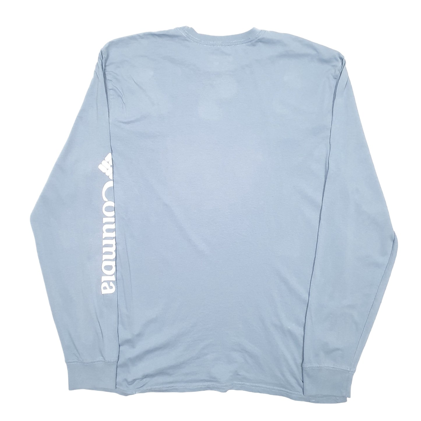 Mens Blue Columbia Sportswear  Long Sleeve T Shirt