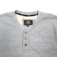 Mens Grey Lee Lined Crewneck Jumper