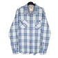 Mens Blue Levis Casual Long Sleeve Shirt